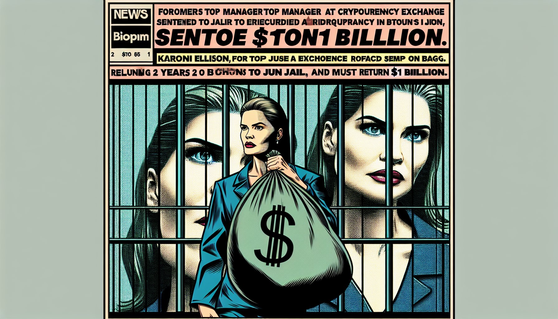 Каролин Эллисон, бывший топ-менеджер FTX, получила 2 года тюрьмы и должна вернуть $11 миллиардов