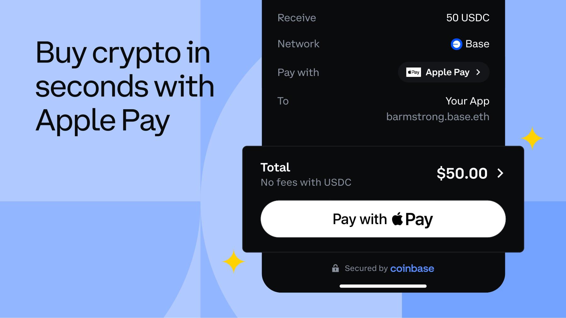 Coinbase открывает шлюз в криптовалютный мир через Apple Pay