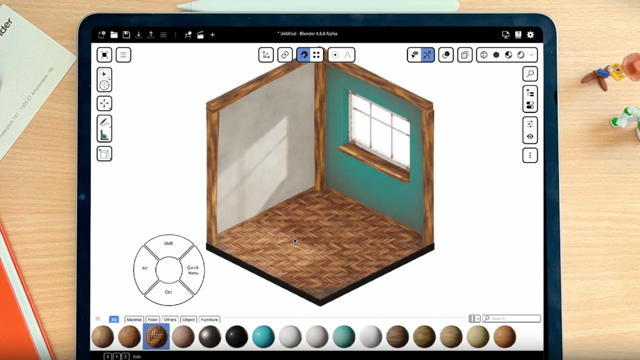 Blender: Новый горизонт для iPad